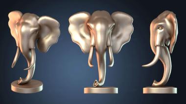 3D модель Слон энергичный (STL)