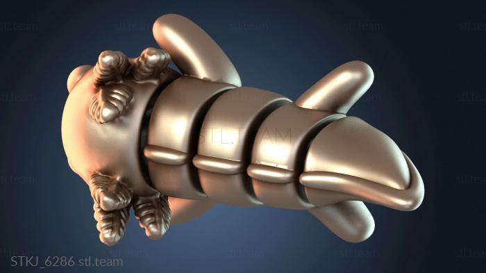 Статуэтки животных Flexi Baby Axolotl