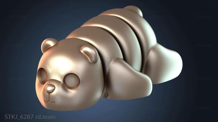 Статуэтки животных Flexi Baby Bear Arms Back