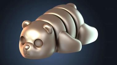 3D модель Flexi Baby Bear Arms Back (STL)