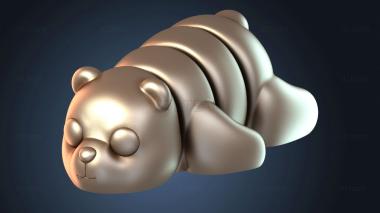 3D модель Мягкая игрушка Flexi Baby Bear Arms Back Plush (STL)