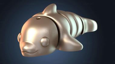 3D модель Дельфин Флекси (STL)