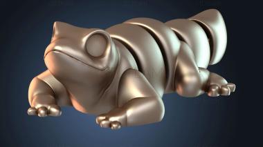 3D модель Флекси-детеныш ящерицы (STL)