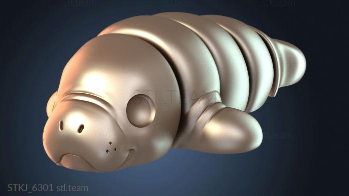 Статуэтки животных Флекси-детеныш ламантина