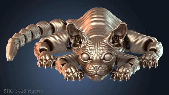 Статуэтки животных Гибкий египетский сфинкс, большой