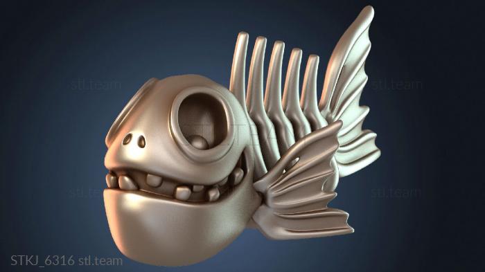 Статуэтки животных Декоративная рыбка Flexi In-Place