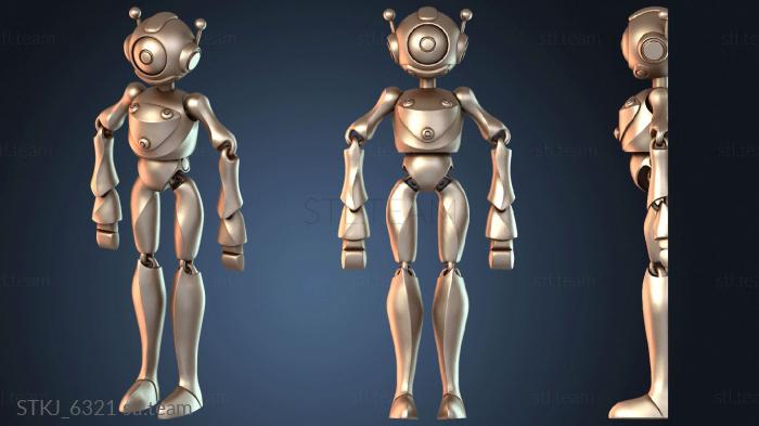 Статуэтки животных Игрушка-робот Flexi с прялкой