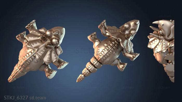 Статуэтки животных Трицератопс Флекси