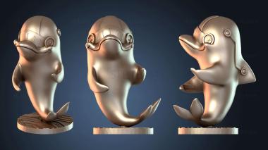 3D модель Игрушка-дельфин Flipper Zero (STL)