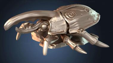 3D модель Лесные существа Жук Живой (STL)