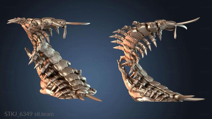 Лесные существа Сороконожка