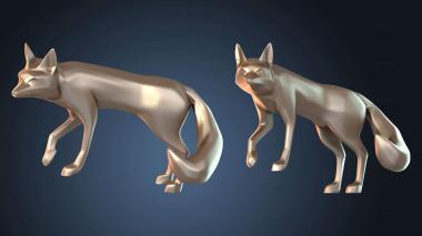 3D модель Только Фокс (STL)