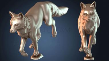 3D модель Фокс Спрю Янг (STL)