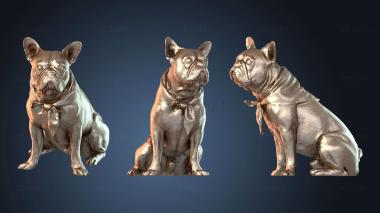 3D модель Стиль зайца французского бульдога (STL)
