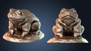 3D модель Лягушка Причудливая (STL)