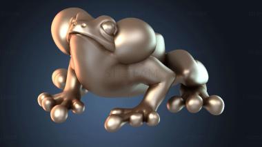 3D модель Лягушки (STL)