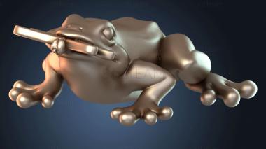 3D модель Лягушки спокойны (STL)
