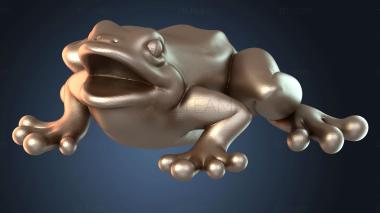 3D модель Лягушки смелые (STL)