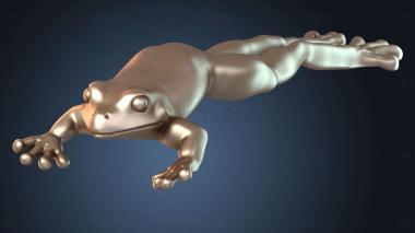 3D модель Лягушки Экстрим (STL)