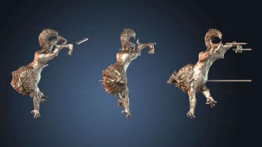 3D модель Морозный Волк (STL)