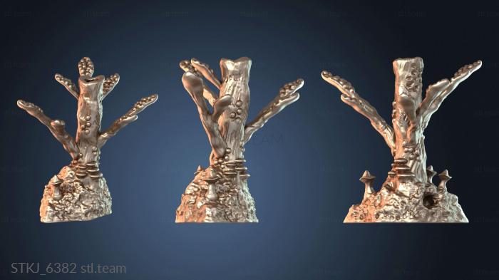 Статуэтки животных Грибковые деревья