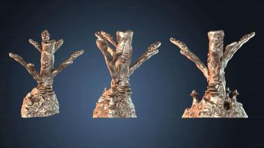 3D модель Грибковые деревья (STL)