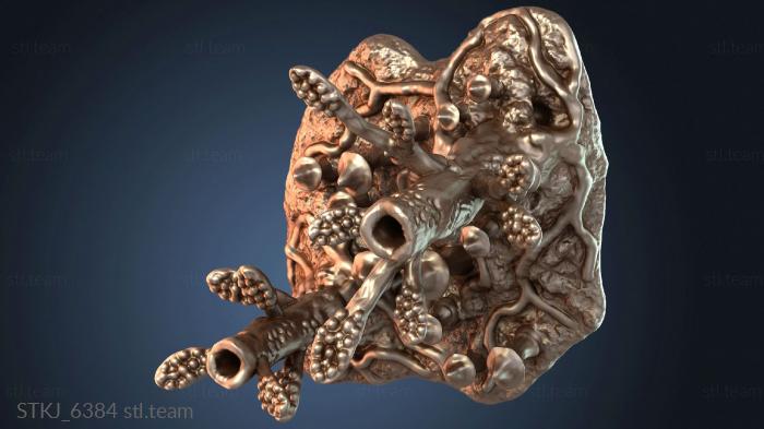 Статуэтки животных Грибные деревья высокие