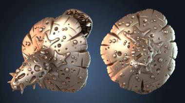 3D модель Грибы-грибы (STL)