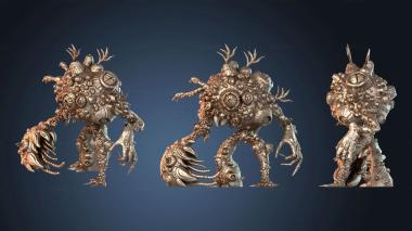 3D модель Грибной голем (STL)