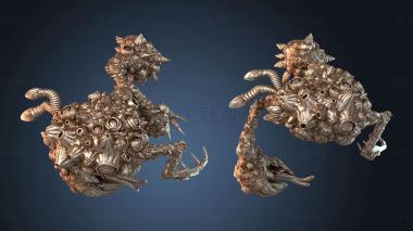 3D модель Грибной Голем Тёмный (STL)