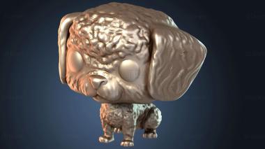 3D модель Функо Пудель-собака Корусод (STL)