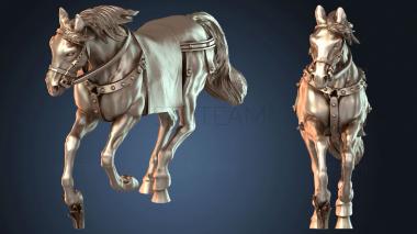 3D модель Скачущая лошадь (STL)
