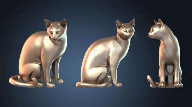 3D модель Кот (STL)