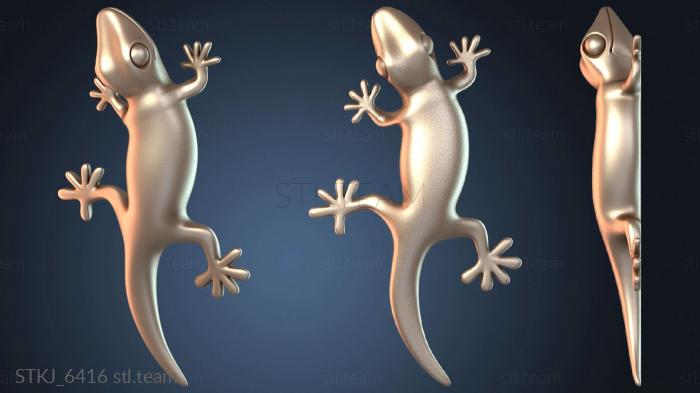 Магнит Геккон