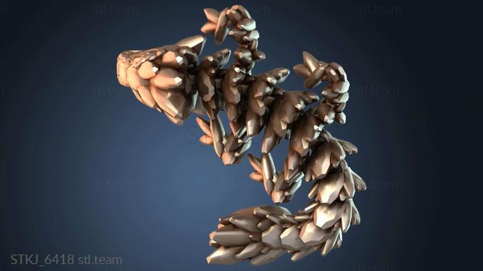 Статуэтки животных Сияющий малыш из драгоценных камней