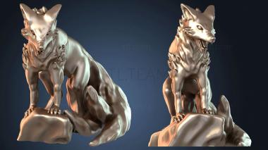 3D модель Генерал Тир Фоксмен Мистик Треххвостый Лис Альфа (STL)