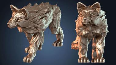 3D модель Генерал Тир Сильван Кин Волк Благородный (STL)