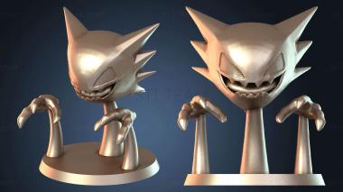 3D модель Генгар Мега Покемон Тёмный (STL)