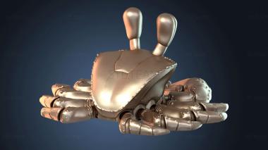3D модель Вариант «Призрачный краб» (STL)
