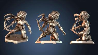 3D модель Солдат Джо Скарлетт с арбалетом (STL)