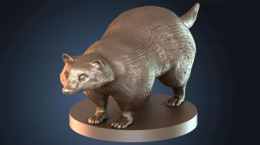 3D модель Гигантский барсук (STL)