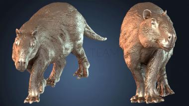 3D модель Гигантская капибара (STL)