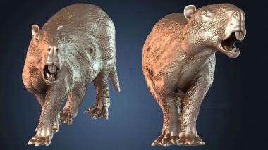 3D модель Гигантская капибара большая (STL)