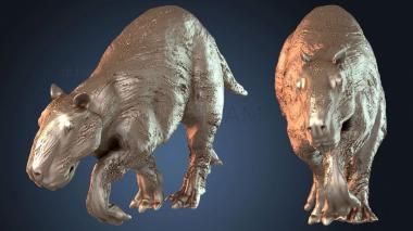 3D модель ГИГАНТСКАЯ КАПИБАРА v (STL)