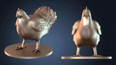3D модель Гигантская курица (STL)