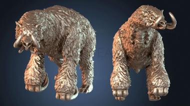 3D модель Гигантская гора Огромная Широкая (STL)