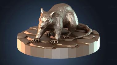 3D модель Гигантская крыса Dire (STL)