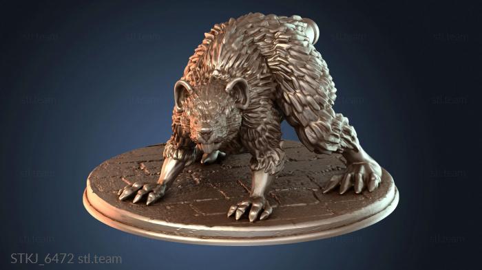 Гигантская дикая крыса