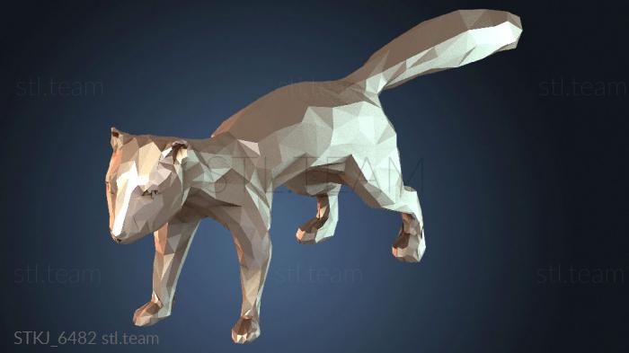 Статуэтки животных Гигантский хорек-ласка