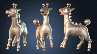 3D модель Жирафариг и Фаригриаф (STL)